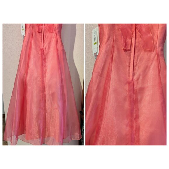 NWT Jessica McClintock Girls formal dress with sheer shawl. Sz 14 - Picture 9 of 16